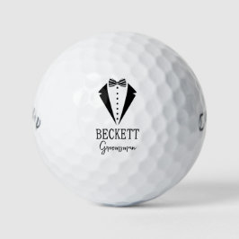 Tuxedo Bruidsjonker Golfballen
