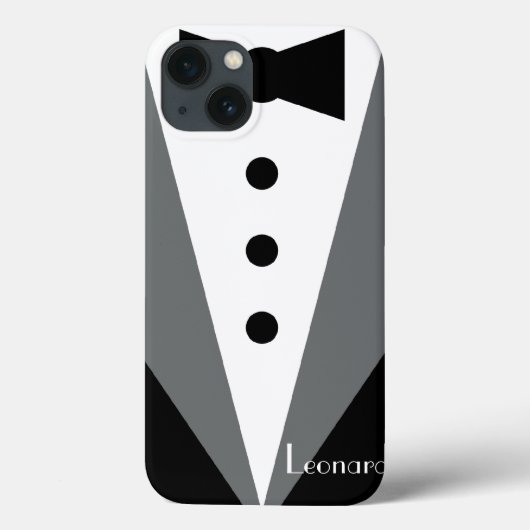 Tuxedo Case-Mate iPhone Case (Achterkant)