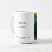 Tuxedo Cat 15 oz Mok (Voorkant links)