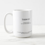 Tuxedo Cat 15 oz Mok (Links)