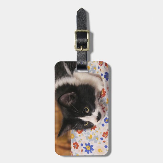 Tuxedo Cat Bagagelabel (Voorkant verticaal)