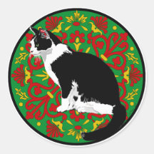Tuxedo Cat Baroque
