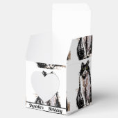 Tuxedo Cat Black Birthday Cats Cake Favor Box Bedankdoosjes (Geopend)