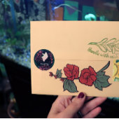 Tuxedo Cat Black en witte katten Ronde Sticker