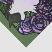 Tuxedo Cat Black en witte katten Tissuepapier (Detail)