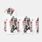 Tuxedo Cat Black White Cats Birthday Bedankdoosjes (Uitgevouwen)