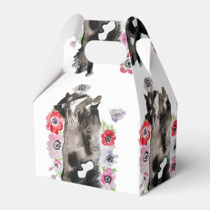 Tuxedo Cat Black White Cats Birthday Favor Box Bedankdoosjes