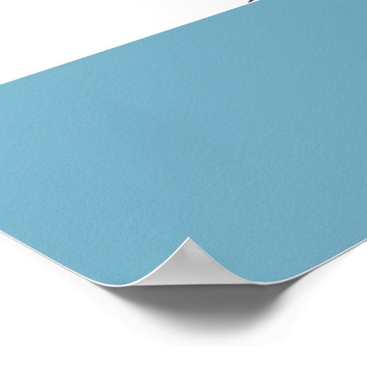 Tuxedo Cat Black White Cats Blue Poster (Hoek)