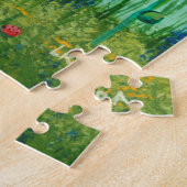 Tuxedo Cat Butterfly Art Legpuzzel (Zijkant)