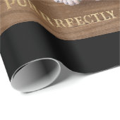 Tuxedo Cat Chef Coffee Love Tuxedo Lover Cat Life Cadeaupapier (Rol Hoek)