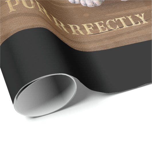 Tuxedo Cat Chef Coffee Love Tuxedo Lover Cat Life Cadeaupapier (Rol Hoek)