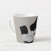 Tuxedo Cat Chilling Latte Mok (Linkerhoek)