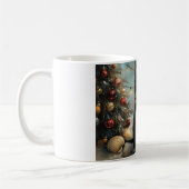 Tuxedo Cat Christmas  Beach Koffiemok (Links)