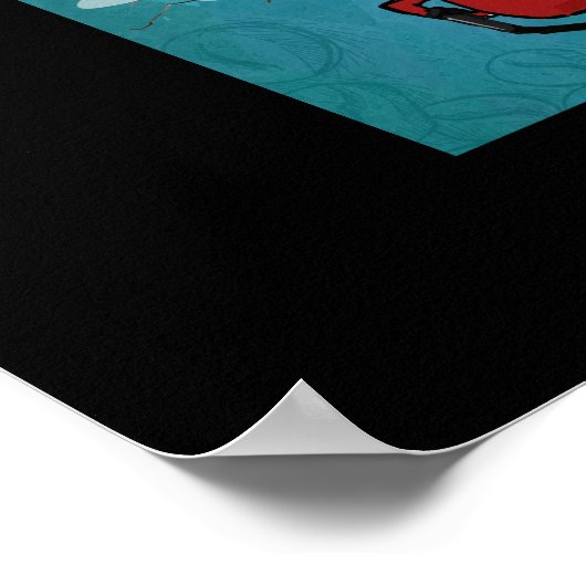 Tuxedo Cat Coffee I Don't Do Mornings Grumpy Kitty Poster (Hoek)