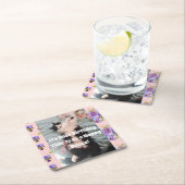 Tuxedo Cat Cute Funny Cats Happy Birthday Onderzet Kartonnen Onderzetters (Insitu)