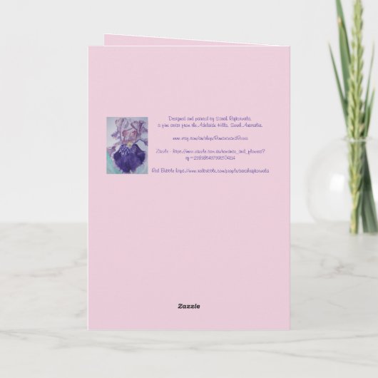 Tuxedo Cat Cute Funny Denking You Love Card Kaart (Achterkant)