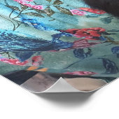 Tuxedo Cat Cute Funny Shabby Slapende Cats Poster (Hoek)