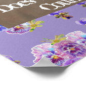 Tuxedo Cat Cute Funny Toes Cats Poster (Hoek)