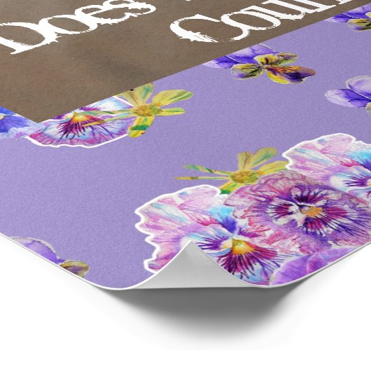 Tuxedo Cat Cute Funny Toes Cats Poster (Hoek)