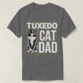TUXEDO CAT DAD T-SHIRT (Design voorkant)