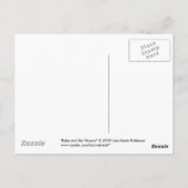 Tuxedo Cat en Viceroy Butterfly Briefkaart (Achterkant)