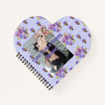 Tuxedo Cat Funny Cute Floral Happy Dance Notitiebo