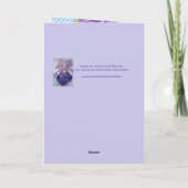 Tuxedo Cat Funny Merry kersttenkaart Kaart (Achterkant)