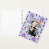 Tuxedo Cat Funny Schattige Bloemen Happy Dance Planner (Display)