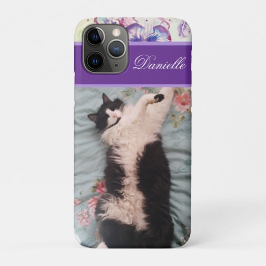 Tuxedo Cat Funny Schattige doet een Happy Dance Pa Case-Mate iPhone Case (Achterkant)