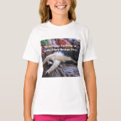 Tuxedo Cat Funny Schattige doet een Mexican Wave Q T-shirt (Voorkant)