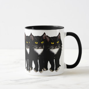 Tuxedo Cat giften en groeten Mok