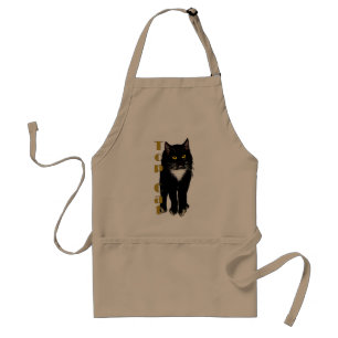 Tuxedo Cat giften en groeten Standaard Schort