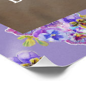 Tuxedo Cat Happy Birthday Touch Toes Card Perfect Poster (Hoek)