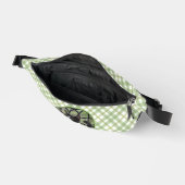 Tuxedo Cat in Window Painting Schattigee originele Heuptasje (Open)