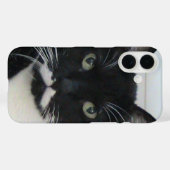 Tuxedo Cat iPhone Case (Achterkant (horizontaal))