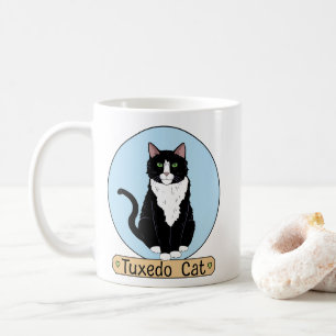 Tuxedo Cat Koffiemok