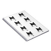 Tuxedo Cat-laptop Notitieboek (Rechterzijde)