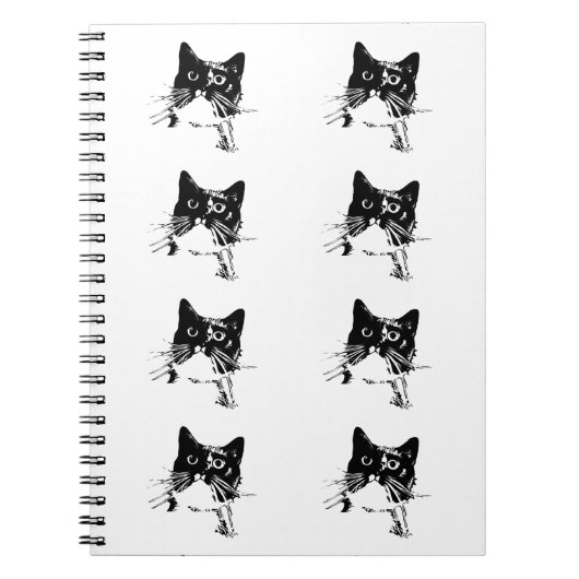 Tuxedo Cat-laptop Notitieboek (Voorkant)
