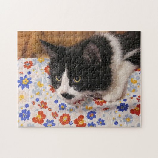 Tuxedo Cat Legpuzzel (Horizontaal)