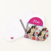 Tuxedo Cat Leuke Katten Zwart Wit Mum Moederdag Notitieboek (Binnen)