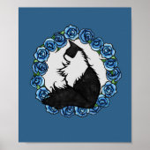 Tuxedo Cat Love Poster (Voorkant)