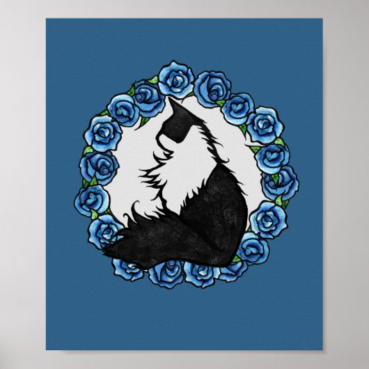 Tuxedo Cat Love Poster (Voorkant)