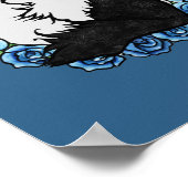 Tuxedo Cat Love Poster (Hoek)