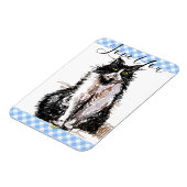 Tuxedo Cat Love You Black and White Cats Magneet (Linkerzijde)