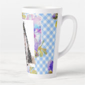 Tuxedo Cat Love You Black and White Cats Magnet Co Latte Mok (Rechts)