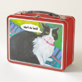Tuxedo Cat lunch box (Voorkant)
