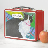 Tuxedo Cat lunch box (In situ)
