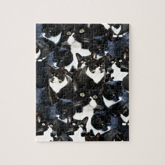 Tuxedo Cat Madness Legpuzzel (Verticaal)