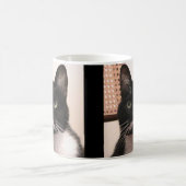 Tuxedo Cat Magische Mok (Center)