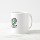 Tuxedo Cat Meowy Kerstmis Koffiemok (Voorkant rechts)